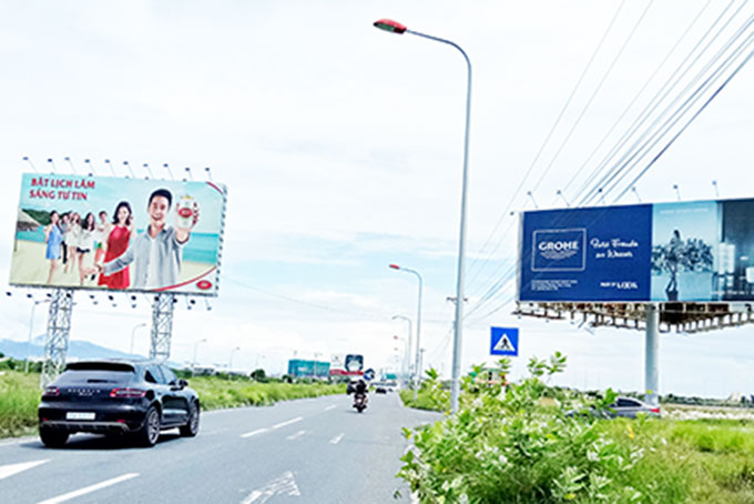 Thi công biển quảng cáo bạt Hiflex giá rẻ tại Ninh Giang Hải Dương